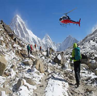 Helicopter Tour in Nepal - Himalayan Frozen Adventure