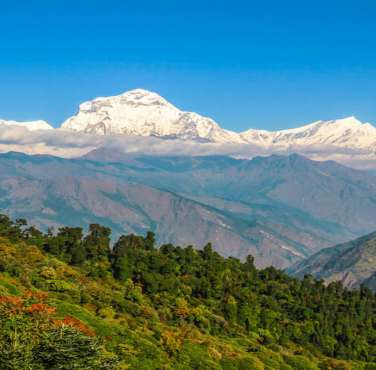 Panorama Annapurna range