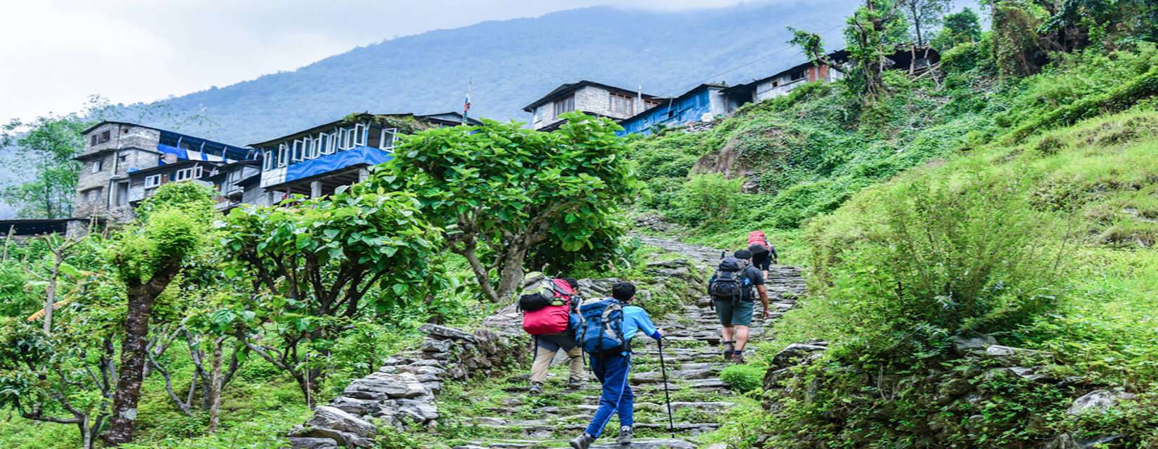 Family Trekking in Nepal