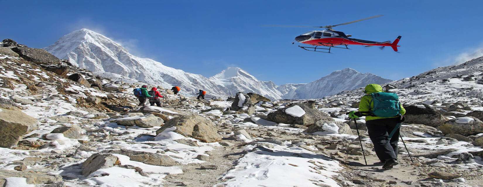 Helicopter tour Nepal